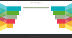 Desktop Screenshot of ferienwohungen.de